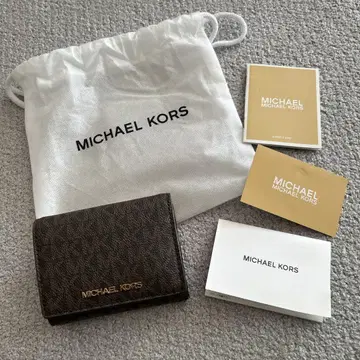 MICHAEL KORS 3단 폴더형 지갑 가마구치