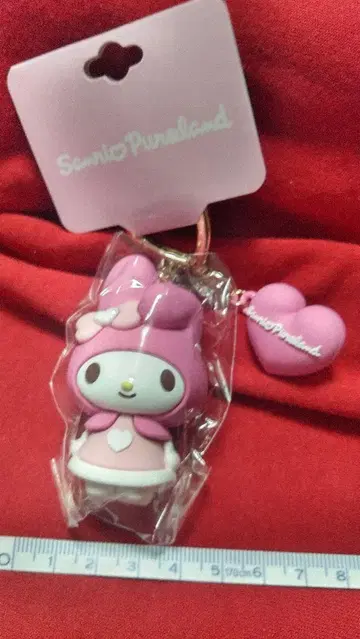 택 포함 마이멜로디 하트 러버 마스코트 산리오 퓨로랜드 한정판