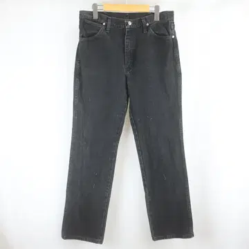 멕시코제 Wrangler 933SE 페이드 블랙 데님 팬츠