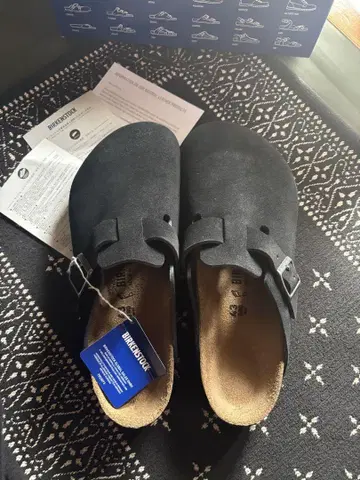 BIRKENSTOCK 블랙 보스턴 Boston