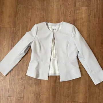 노카라 자켓 베이지