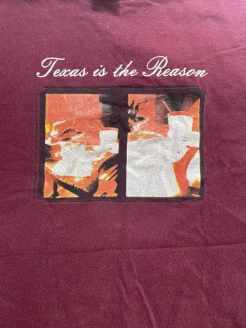 Texas is the Reason 빈티지 T TULTEX 90s