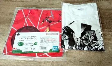 미개봉 사다모토 요시유키 x 신세기 에반게리온 T셔츠 + 덤 손수건 포함