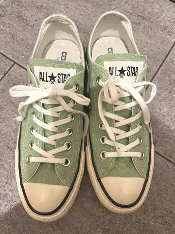 컨버스 올스타 라이트 그린 24.5cm converse