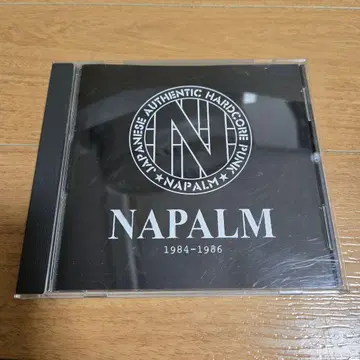 NAPALM 1984 - 1986 CD 재팬코어 하드코어 펑크