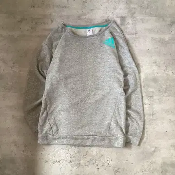 adidas 아디다스 맨투맨 그레이 블루