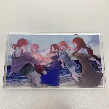 5등분의 신부 아크릴 블록 극장 굿즈