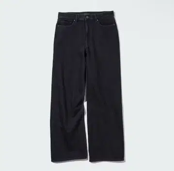 UNIQLO 배기 데님 BLACK 30