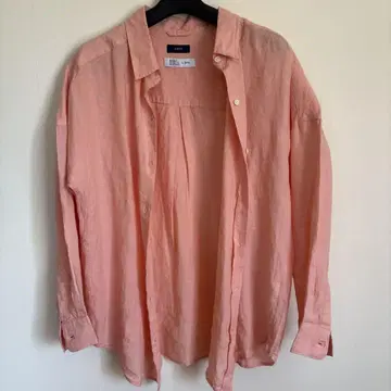 SHIPS BAIRD MEN'S 린넨 셔츠 38 핑크