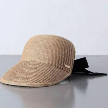 Athena New York 베이지 밀짚모자