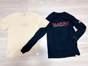 buddix 반팔 긴팔 T셔츠 2장 세트