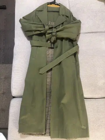 아메리 완판템 리버서블 롱 트렌치코트 19일 한정판