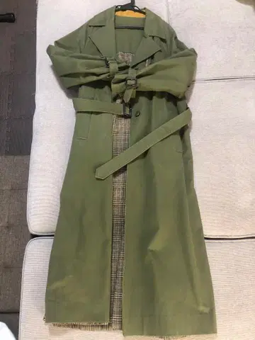 아메리 완판템 리버서블 롱 트렌치코트 한정 가격