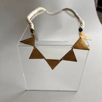 MION JEWELRY 목걸이 bunting necklace