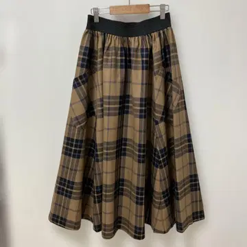 O'NEIL OF DUBLIN 오닐 오브 더블린 체크 무늬 롱 스커트