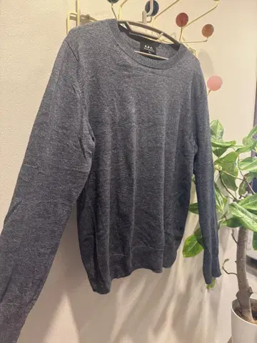 A.P.C. 긴팔 니트 스웨터 S 네이비