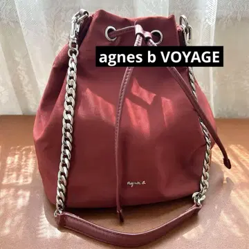 agnes b VOYAGE 숄더백 가을 코디 가을 컬러