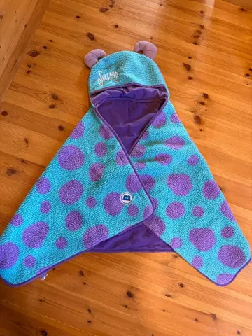 디즈니 리조트 몬스터 주식회사 샐리 후드 담요