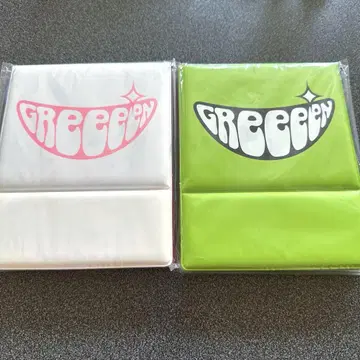 [ 즉시 구매 ] GReeeeN gre4nboyz 접이식 거울 로고