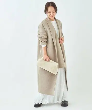 Plage 해밀턴 테일러드 코트 36 베이지 20AW