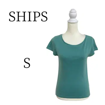 새상품급 SHIPS 쉽스 민트 그린 긴팔 티셔츠 S