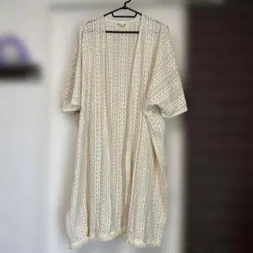Kahiko 아이보리 레이스 가디건