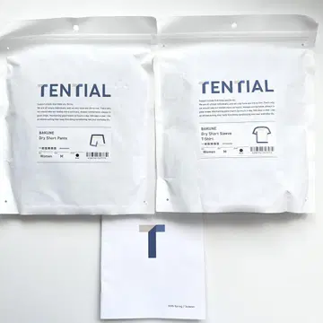 TENTIAL BAKUNE 드라이 여성 상하의 세트