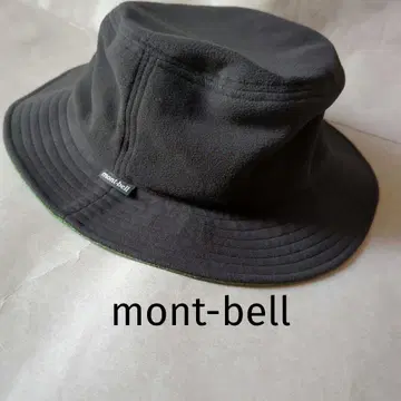 [mont-bell] 샤미스 햇 (플리스) 블랙 x 그린 L
