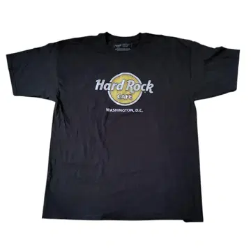 Hard Rock Cafe 티셔츠 XL 블랙 Washington D.C.