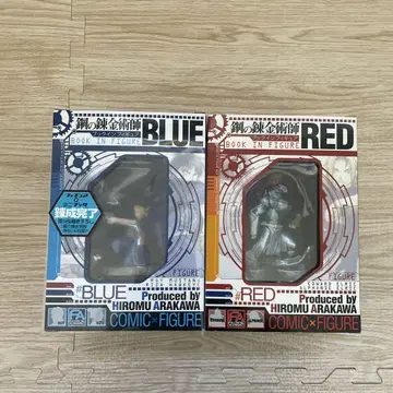 강철의 연금술사 북인피규어 red blue 세트