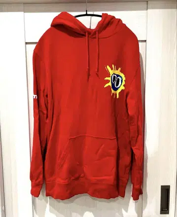 Primal Scream 프라이멀스크림 후드티 빨간색 XL