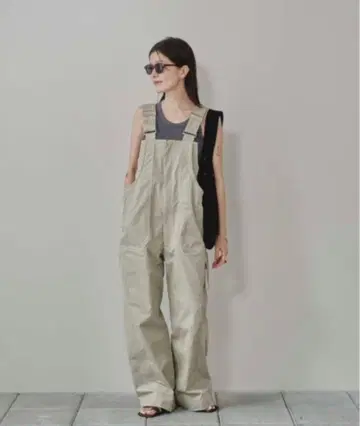 Frontzip Cotton Salopette TODAYFUL