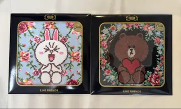 페일러 FEILER LINE FRIENDS 손수건 2개 세트