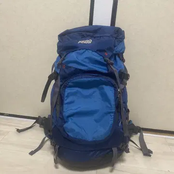 대용량 백팩 파랑 나일론제 45l montbell