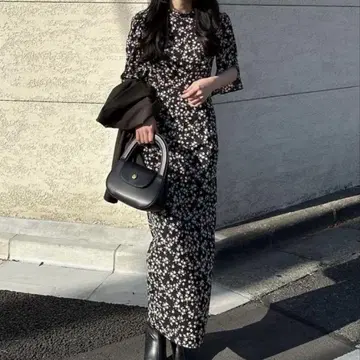 나이로 클래시컬 꽃무늬 원피스