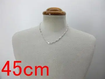 45cm 체인 실버925 목걸이 Silver 새상품 g845