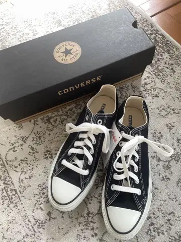 CONVERSE ALL STAR 블랙 로우컷