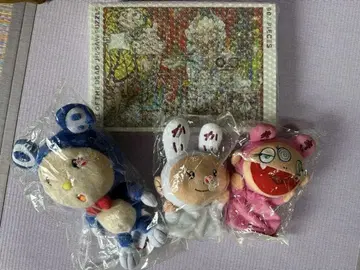 무라카미 다카시 봉제 인형 3종 퍼즐 세트