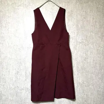 EDIST CLOSET 오버롤 스커트 카슈쿨 원피스 보르도