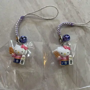 헬로키티 오사카 한정판 헤이세이 레트로 2점