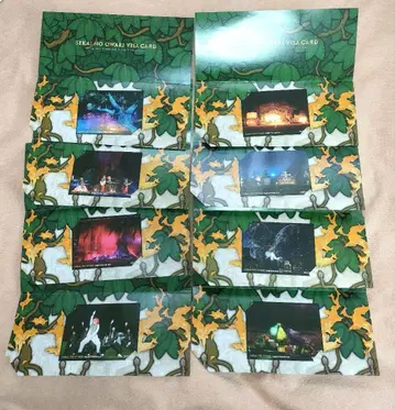 전 8종 SEKAI NO OWARI 오리지널 프리미엄 카드 프레임 세트