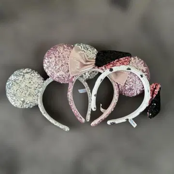 디즈니 머리띠 3개 묶음