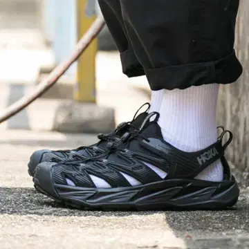 HOKA HOPARA 샌들 26cm 블랙