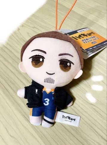 하이큐 쁘띠 봉제 인형 마스코트 vol.3 아즈마네 아사히