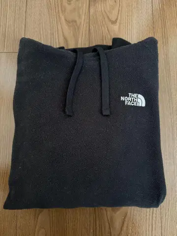 THE NORTH FACE 블랙 후드 부착 후드티
