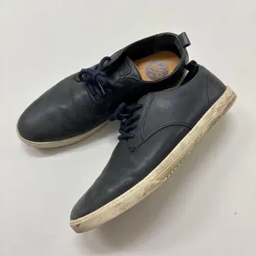 CLAE 가죽 스니커즈 ELLINGTON 네이비 계열 28.5cm