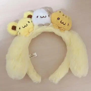 폼폼푸딩 머리띠 산리오 퓨로랜드 팀 푸딩