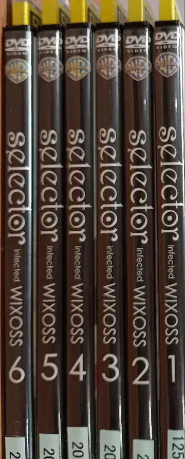 selector infected WIXOSS DVD 전 6권 세트