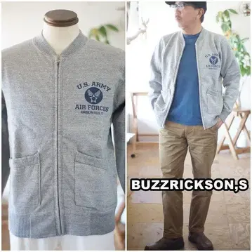 BUZZRICKSONS 버즈릭슨 지퍼 맨투맨 65601 M