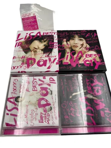 LiSA BEST -Day- & -Way- 완전 생산 한정판 T셔츠 부속